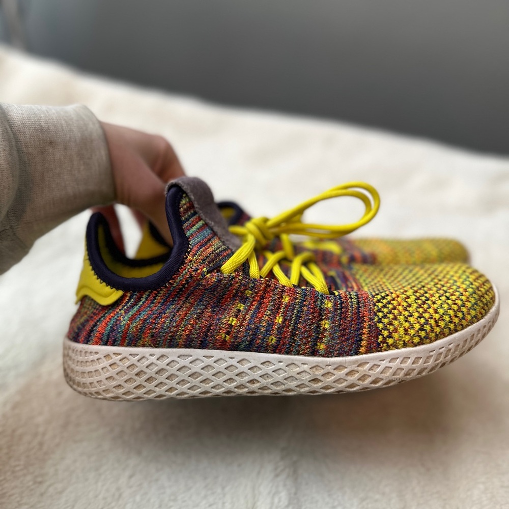 Adidas x Pharrell Williams hu multi color sneakers - Picture 2 of 7
